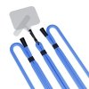3MK EasyClip Blue (black)Smycz do telefonu